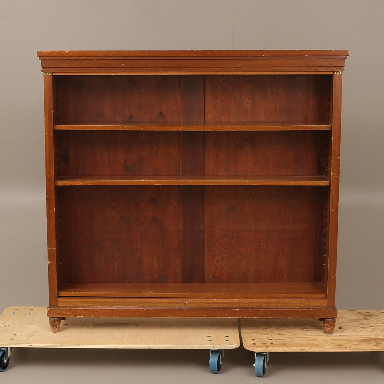 BOOKSHELF, mahogany, 20th century.