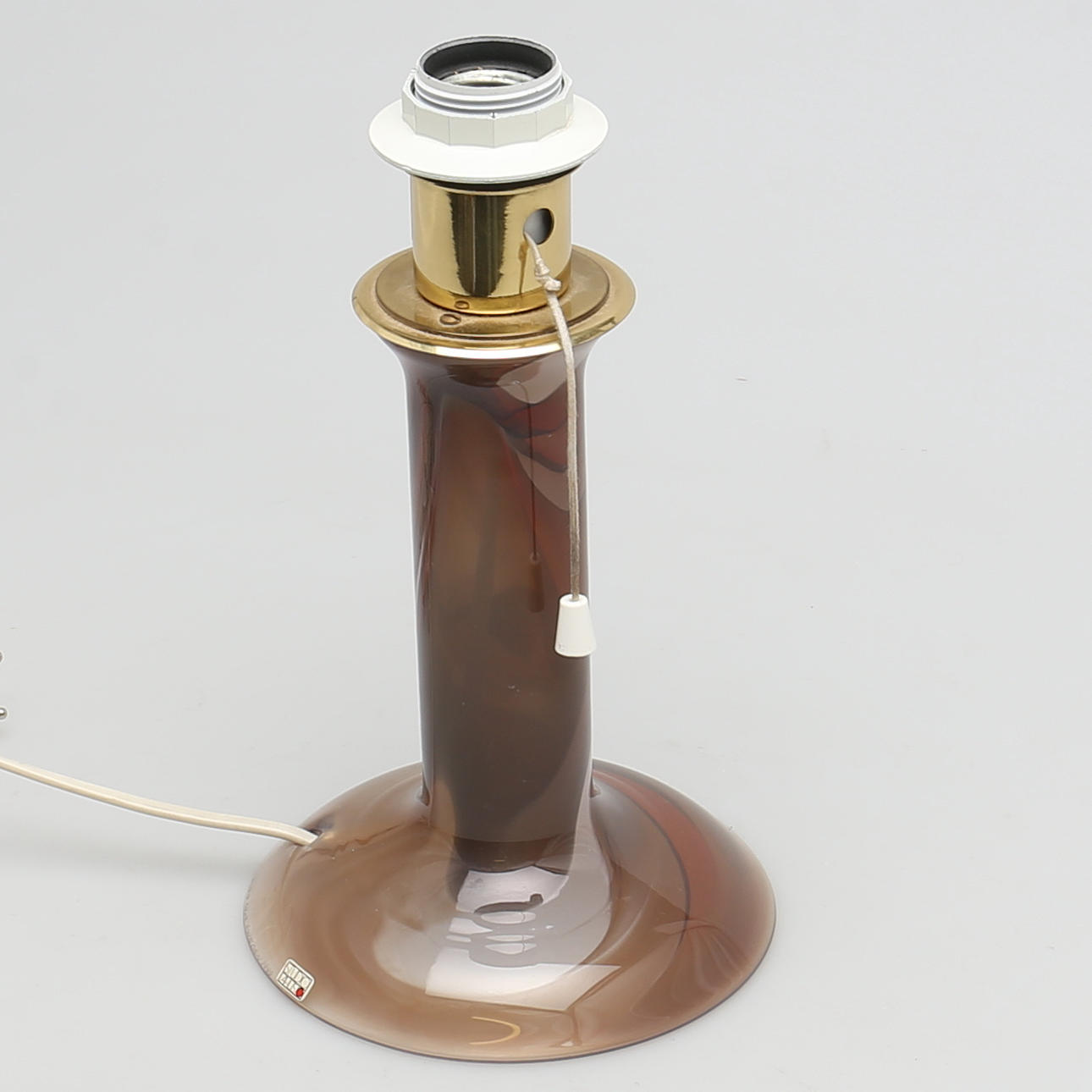 HANNELORE DREUTLER. Bordsarmatur. Glas. Atelje Lyktan. Studio Åhus. 1980.