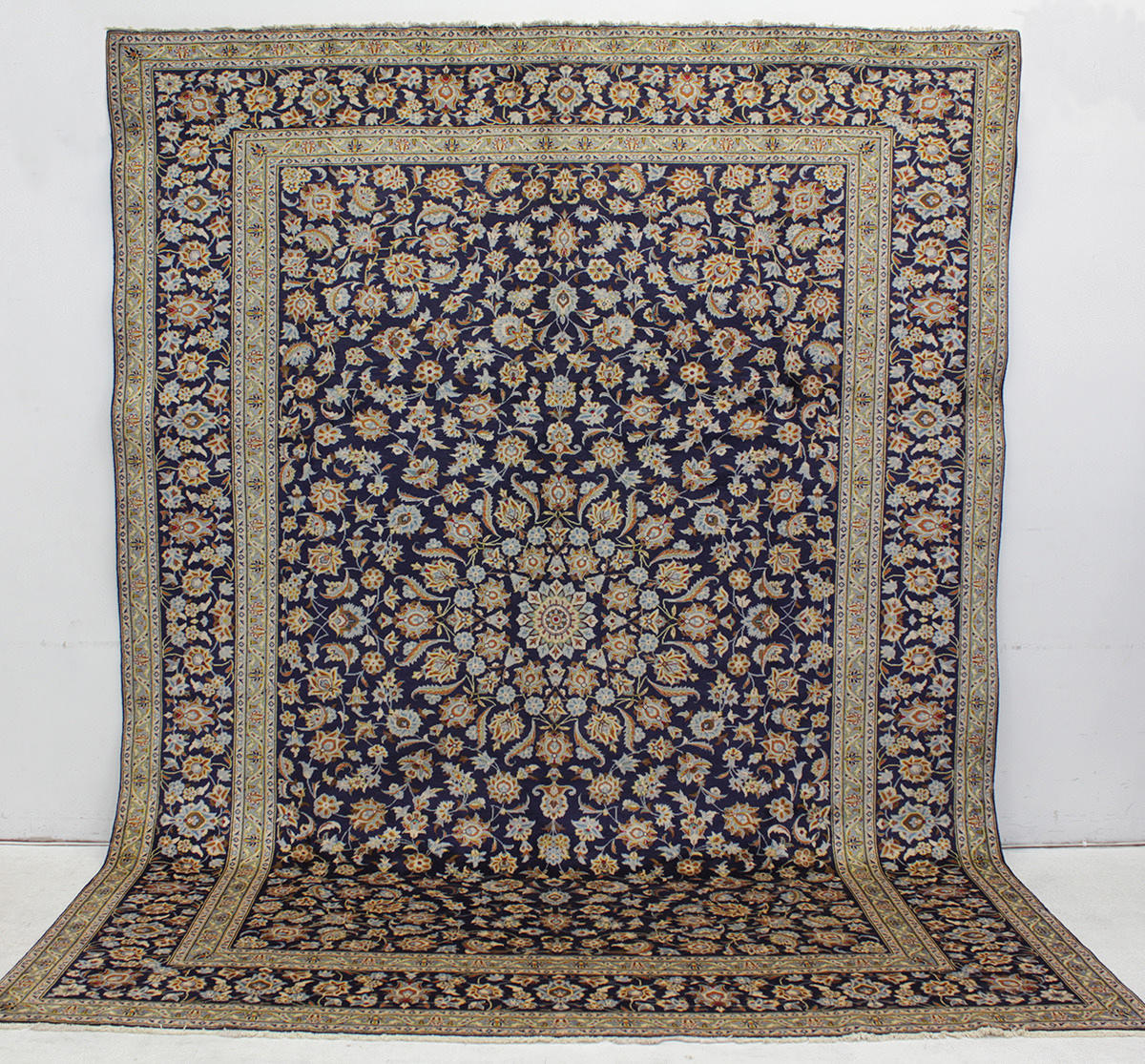 MATTA, Orientalisk, blå Keshan, 400 x 300 cm.