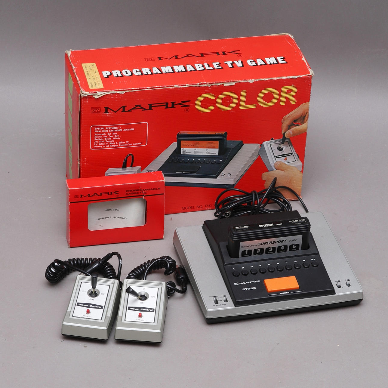 MARK COLOR, games console, TVG 57253, 1970s.