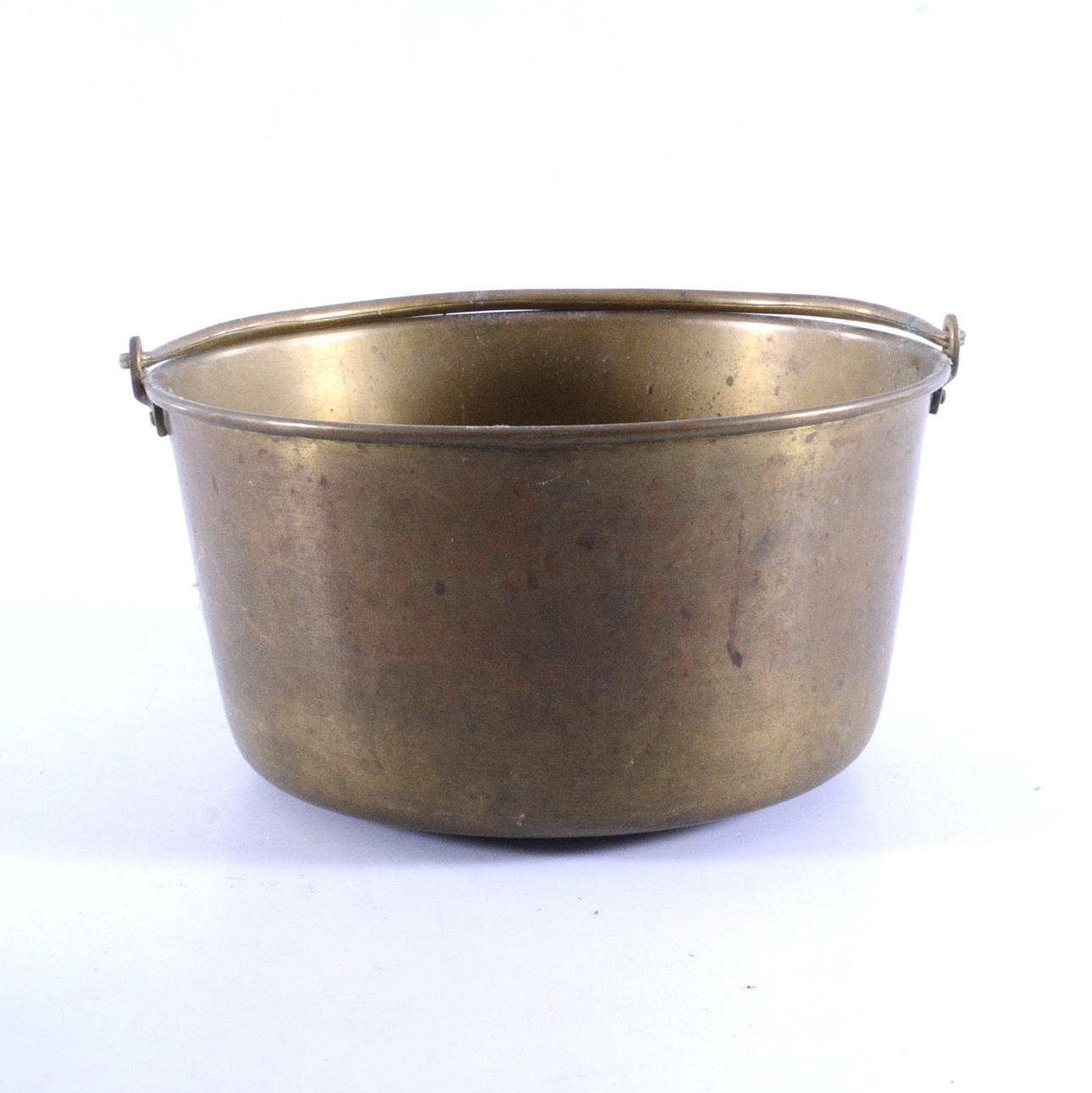 MESSINGWANNE, 19. Jahrhundert.