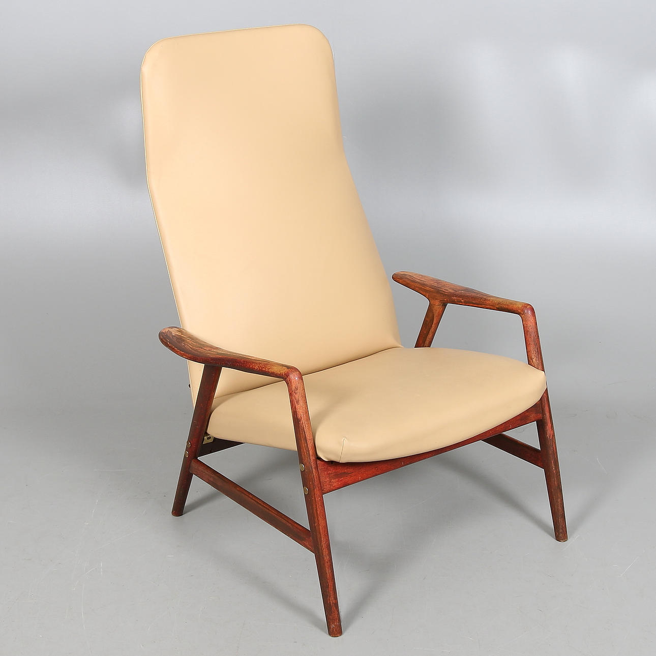 FÅTÖLJ, "Contour"-serien, Alf Svensson, Dux, 1900-talets mitt.