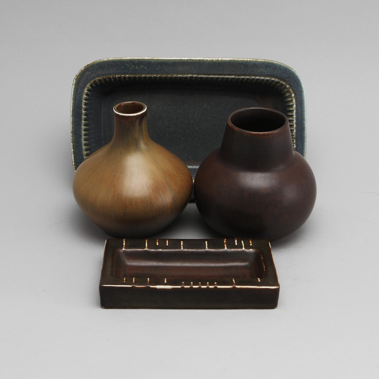 KERAMIK, 4 delar, Carl Harry Stålhane, Rörstrand.