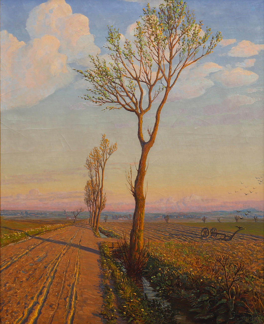 THEODOR  JÖNSSON. "FÄDRÄFTAVEGEN, BJELLERUP".