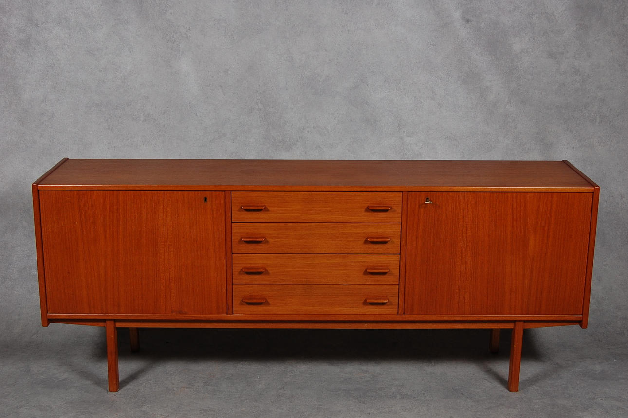 SIDEBORD, teak,1960-tal.