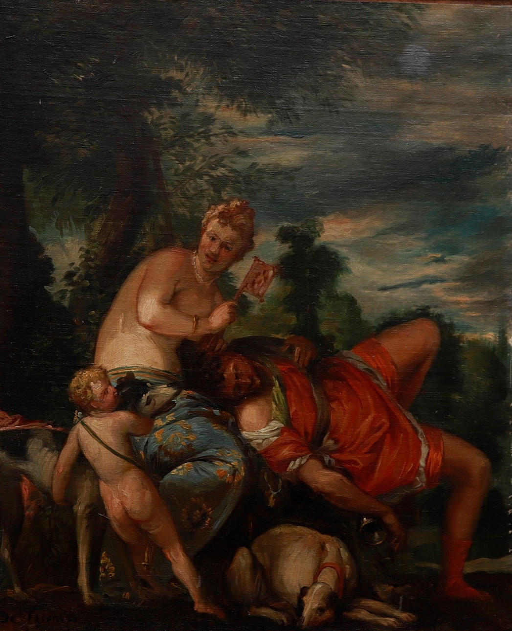 JOSEP TRIADÓ MAYOL. Venus y Adonis.