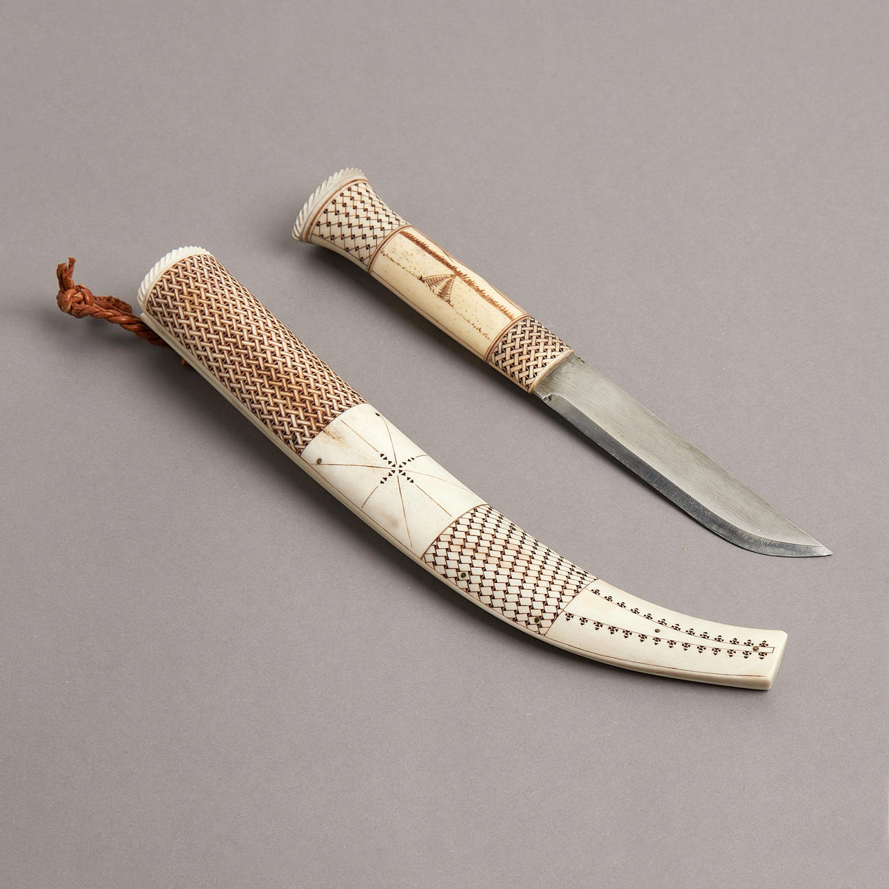 SVEN ÅKE RISFJÄLL. Helhorn knife, South Sami.