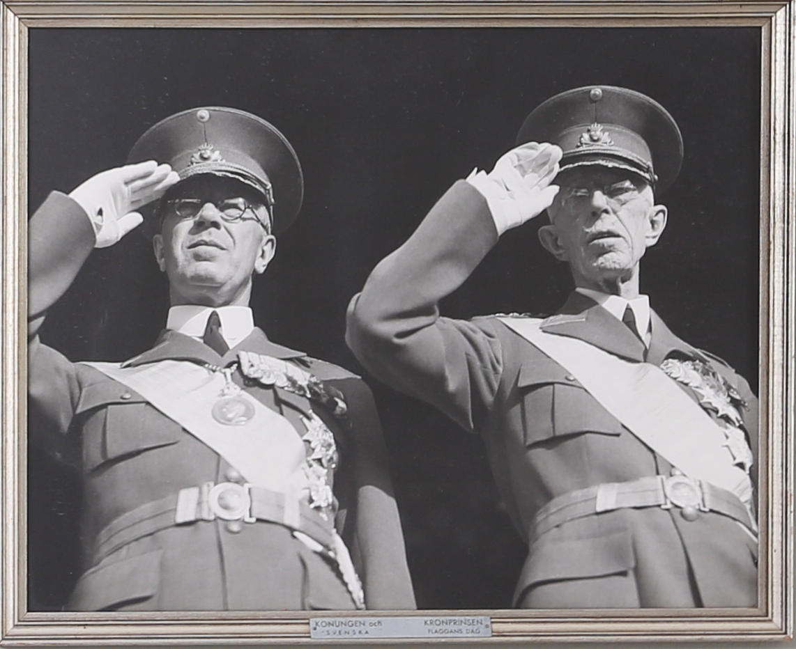 TAVLA, Photo tryck, Kung och kronprins.