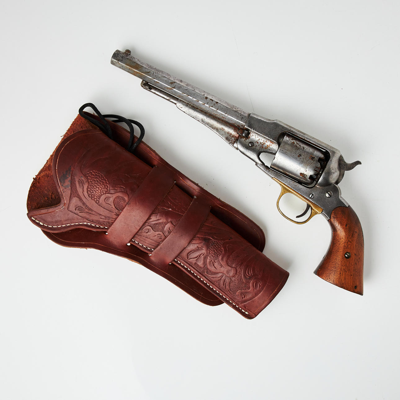 BLOCK REVOLVER, American, Remington New Model Army. Weapons & Militaria ...