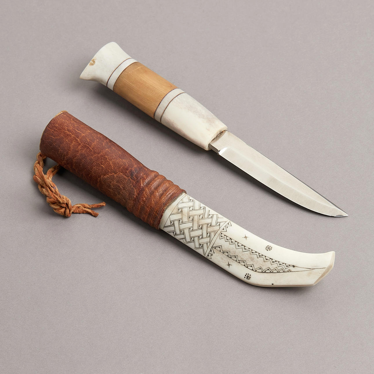 SAME KNIFE, half horn, South Sami.