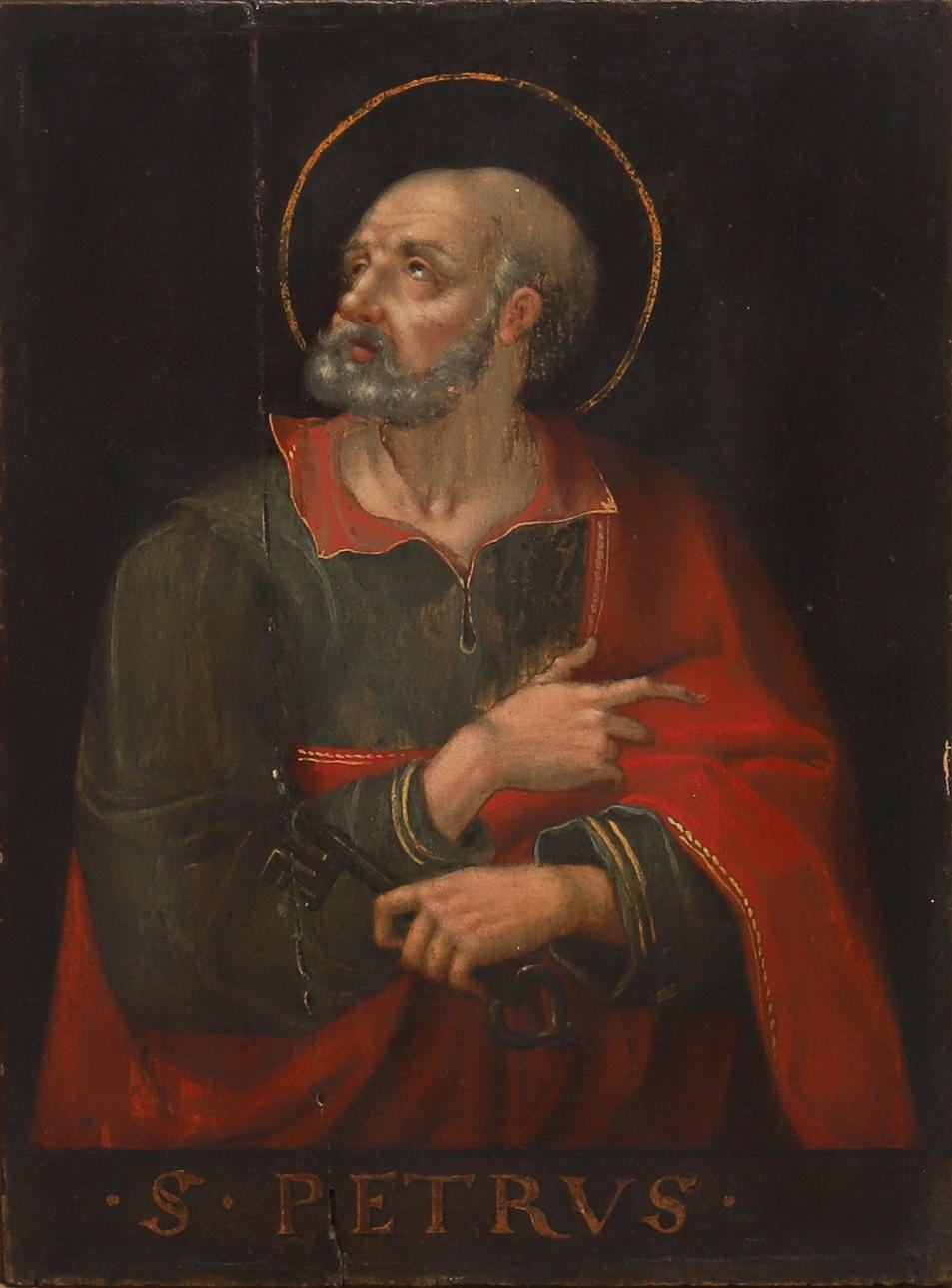 GERMAN SCHOOL, 17TH CENTURY. ST. PETER.