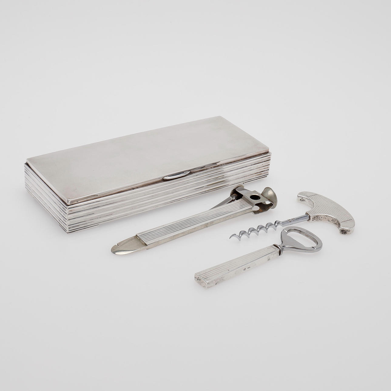 AXEL HOLM, VIERTEILIGES SILBER.