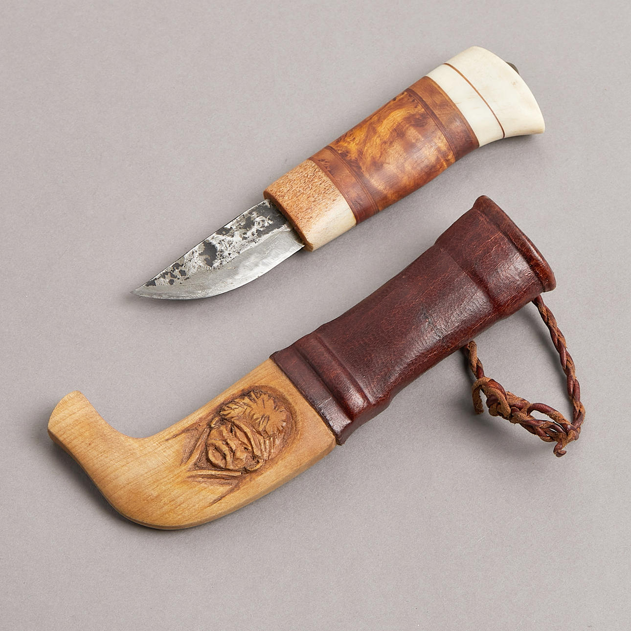 DHAN LUNDMARK. Sami knife, Northern Sami.