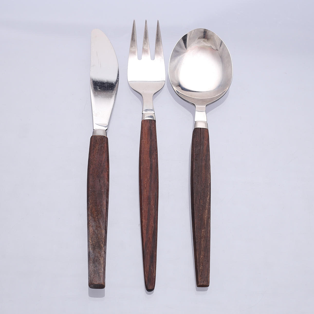 BESTIK med træskaft, rustfrit stål/træ.