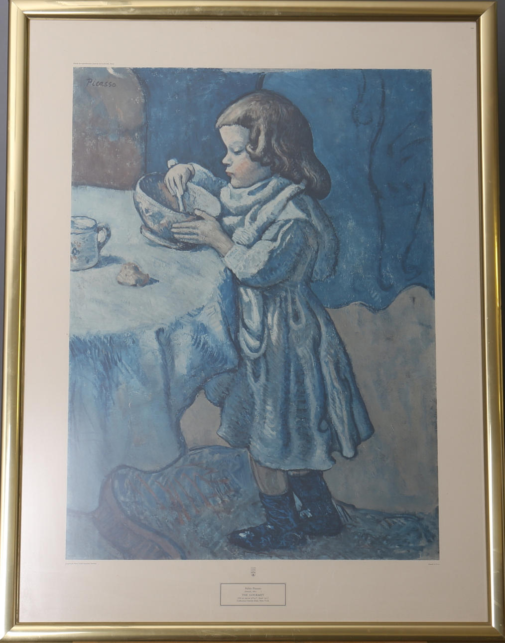 CARTEL, El Gourmet. Pablo Picasso.