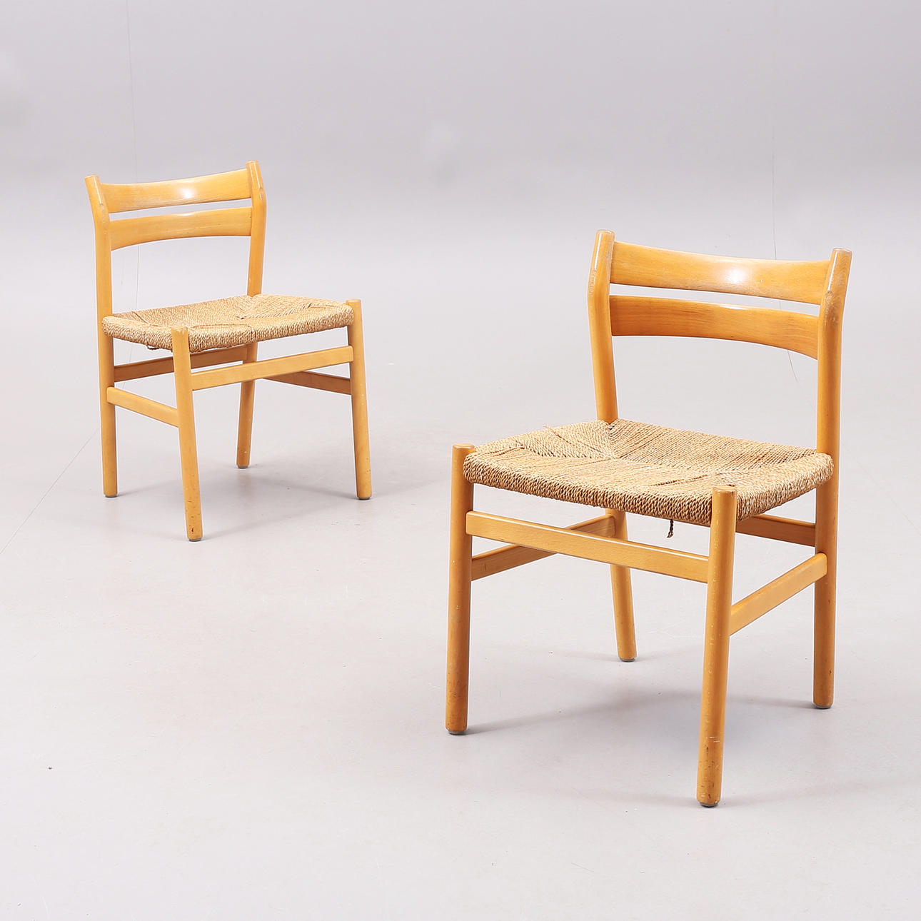 BØRGE MOGENSEN. Chairs, a pair, Denmark.