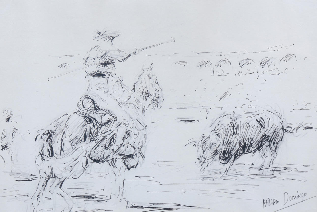 ROBERTO DOMINGO. "Suerte de varas".