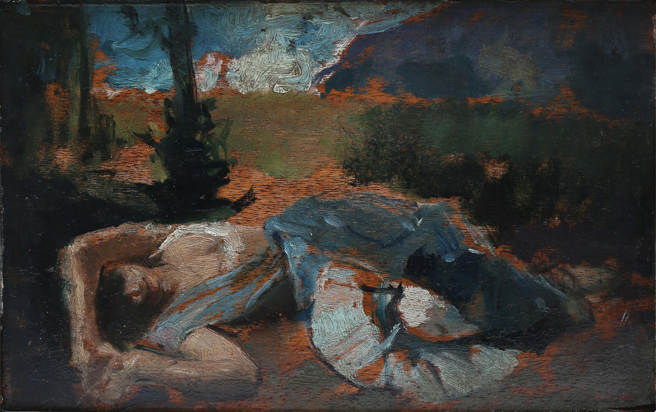 CASTO PLASENCIA. Una joven.