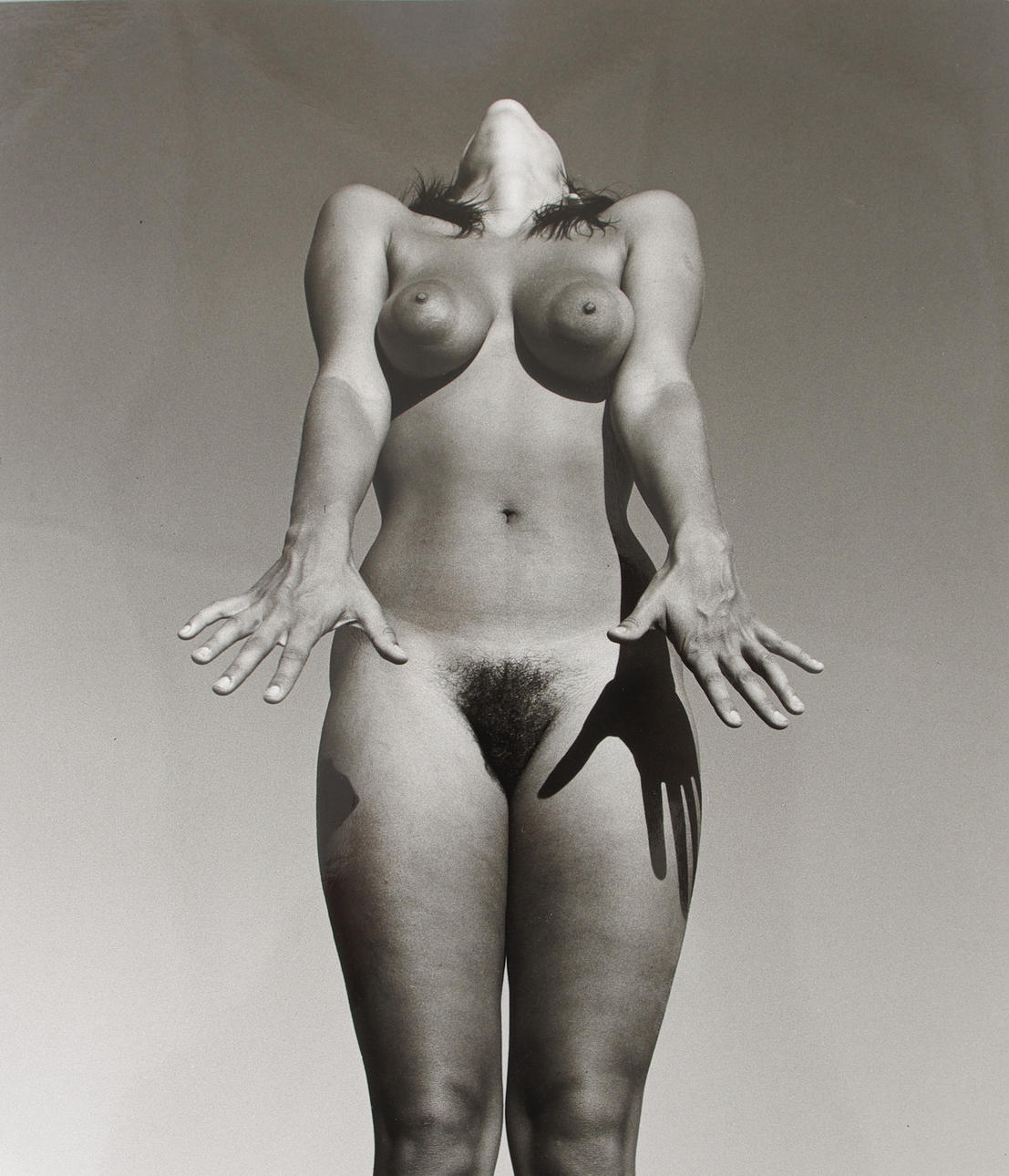 ANDRE DE DIENES. Fotografi, stämpelsignerat.