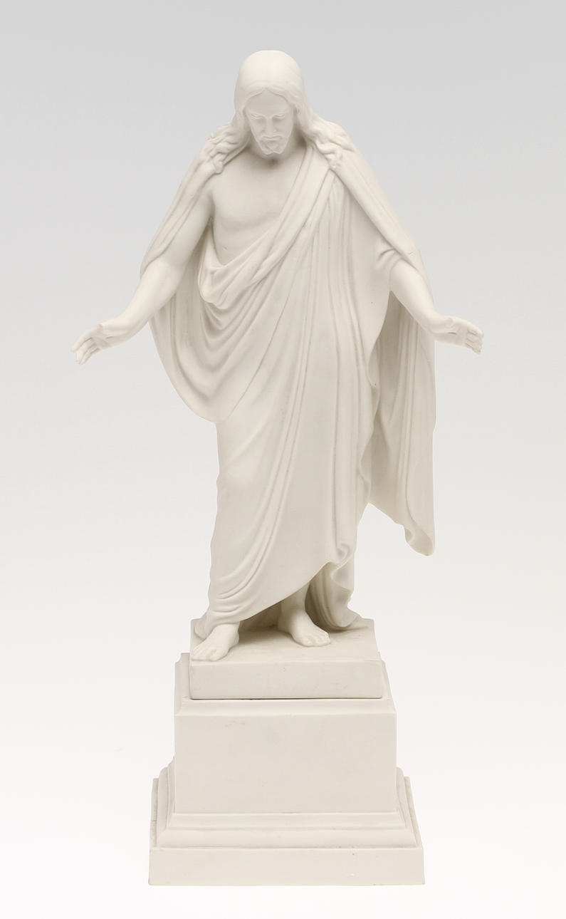 FIGUR, parian, efter Bertel Thorvaldsen, Gustavsberg 1909.