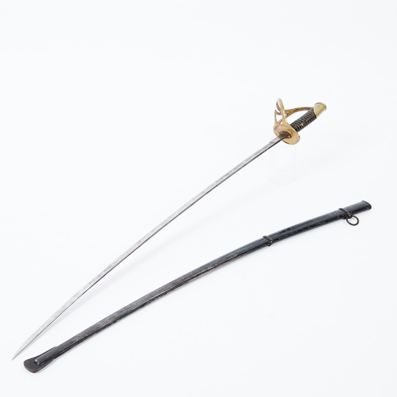 German cavalry saber, 19th century.