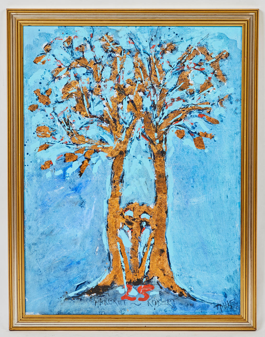 THOMAS MIKEL. maalaus, puu.