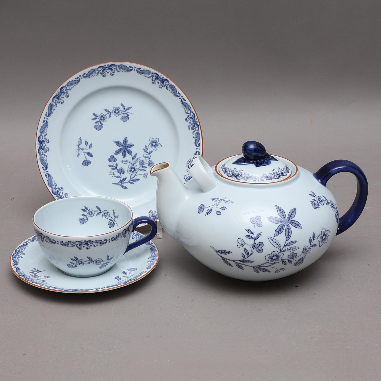 TEESERVICE, 17-teilig, ''Ostindia'', Rörstrand.