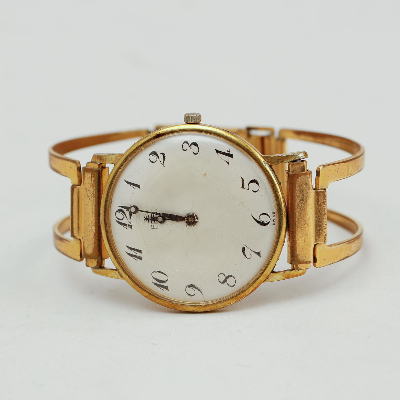 BRACELET, Ebel, gold-plated steel.