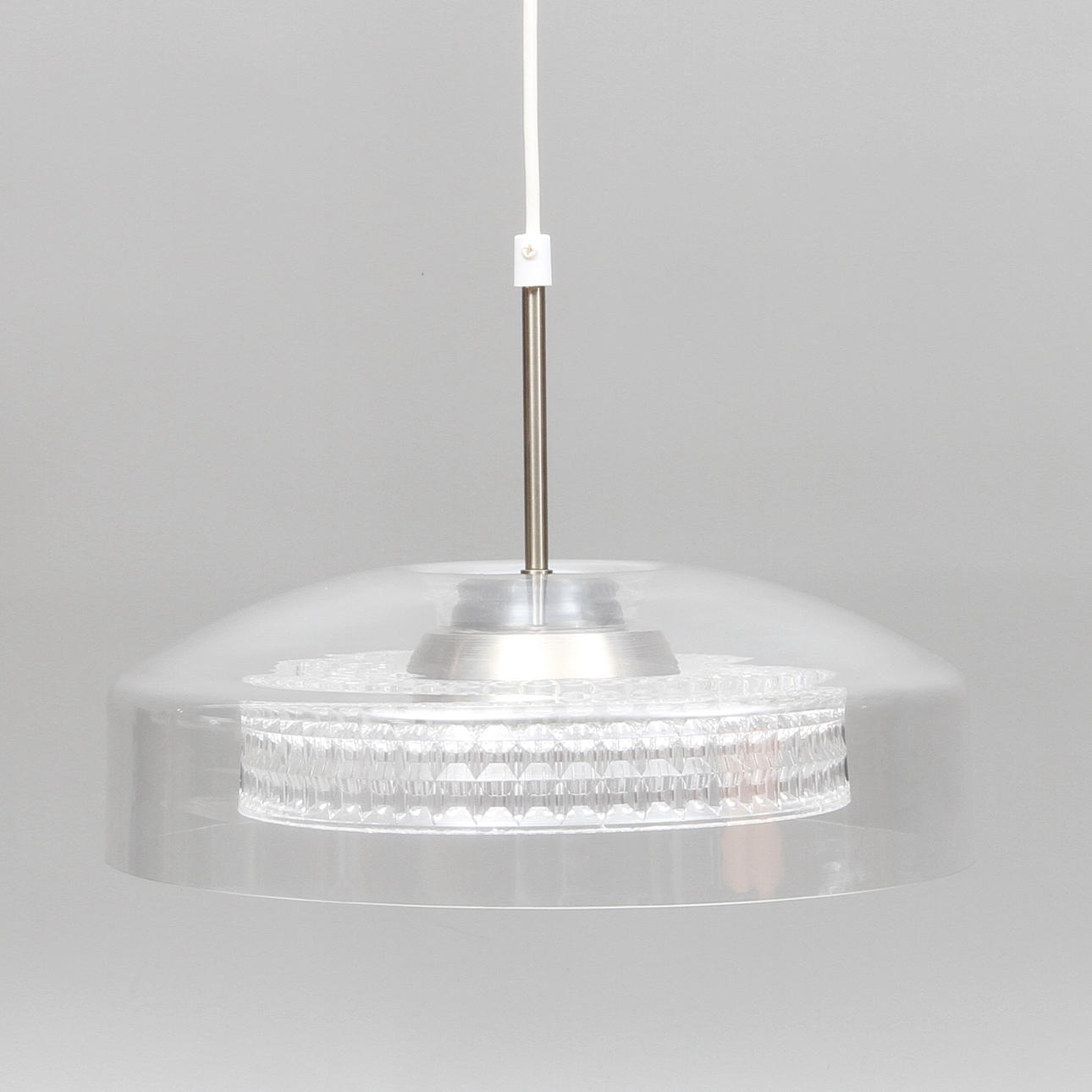 TAKLAMPA, Orrefors, 1960-tal.