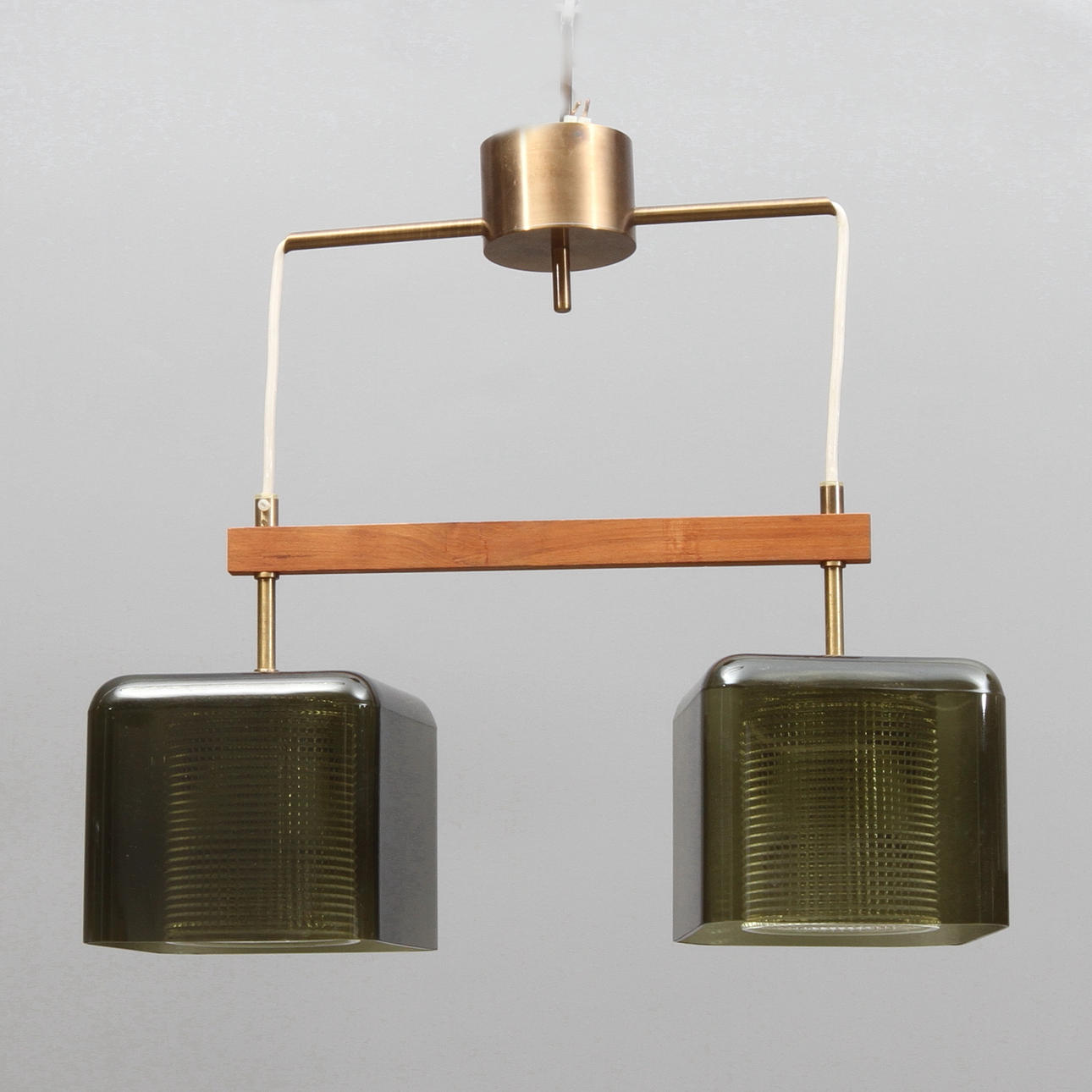 TAKLAMPA, glas, Carl Fagerlund, Orrefors, 1900-talets andra hälft.