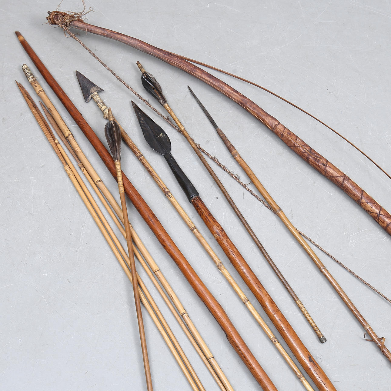 BOW and SPEAR, Africa., 1900s.