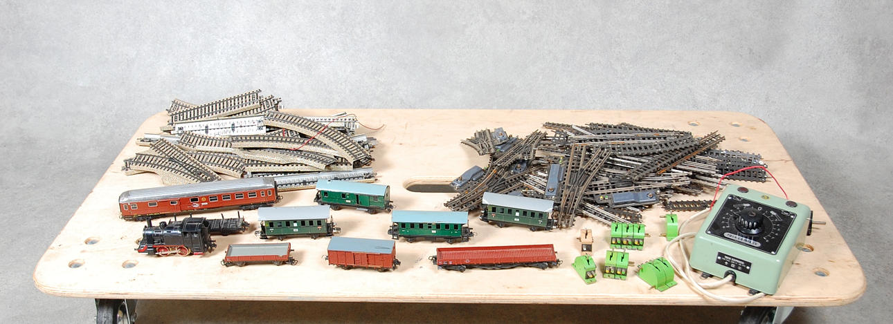 MODELLTÅG, RÄLS, MÄRKLIN, mm.