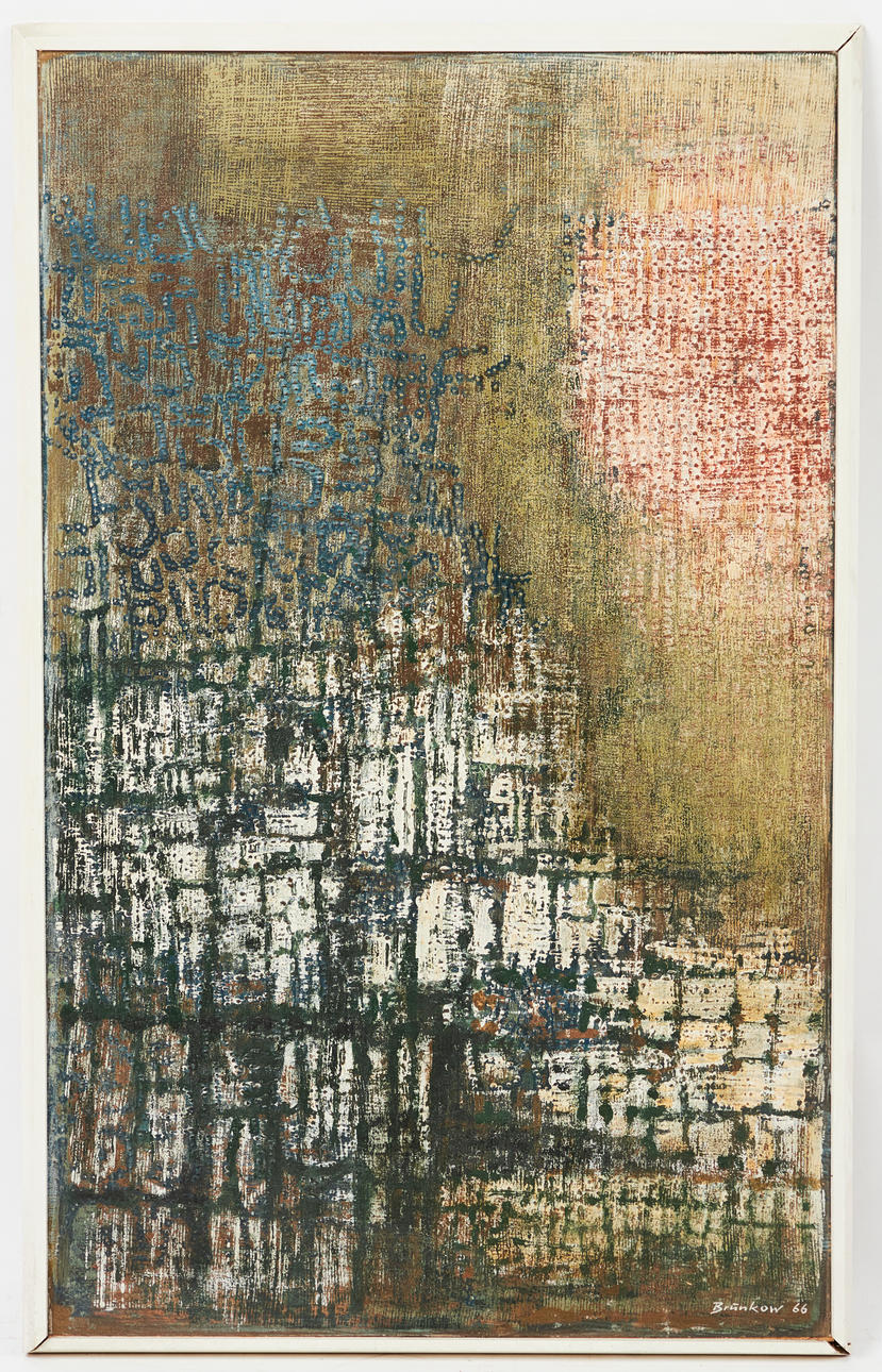 WILLI BRUNKOW. Tavla, 'At Twilight', 1966.