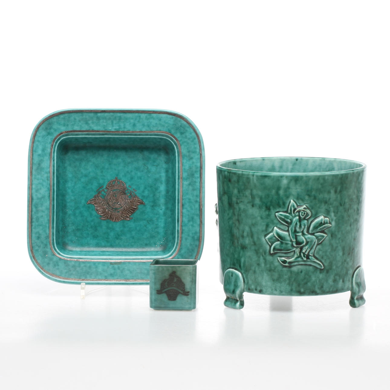 YTTERFODER, ASKFAT, BURK, keramik, Wilhelm Kåge, Gustavsberg.