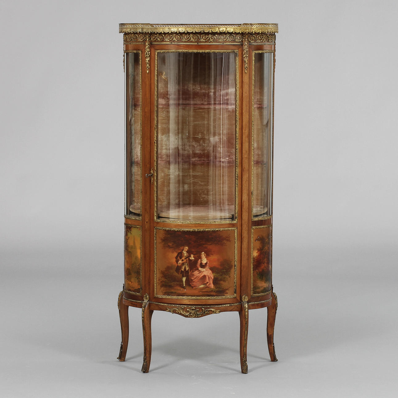 VITRINSKÅP, Rokokostil, 18/1900-tal.