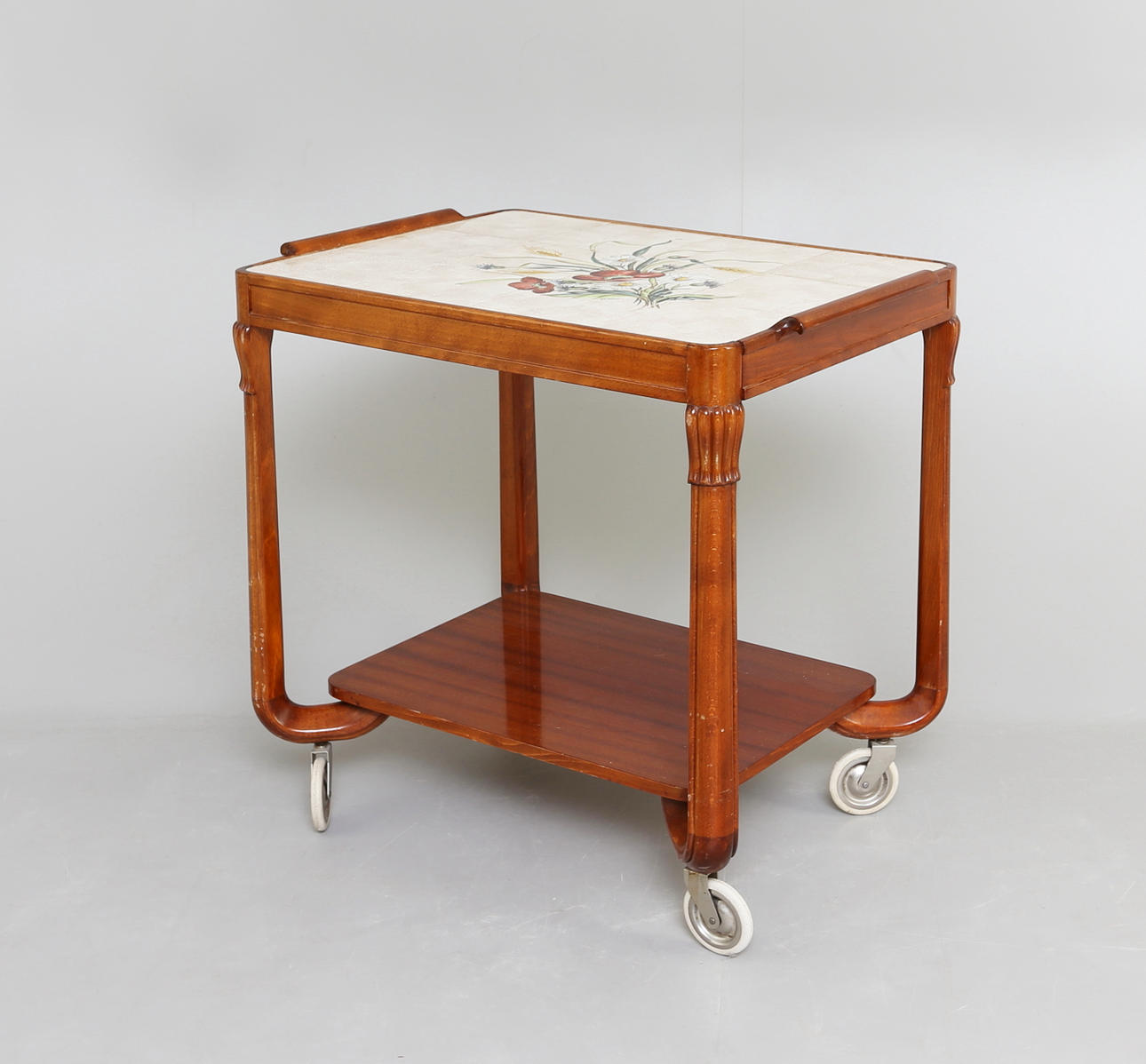 SERVERINGSBORD, 1950-tal, signerat.