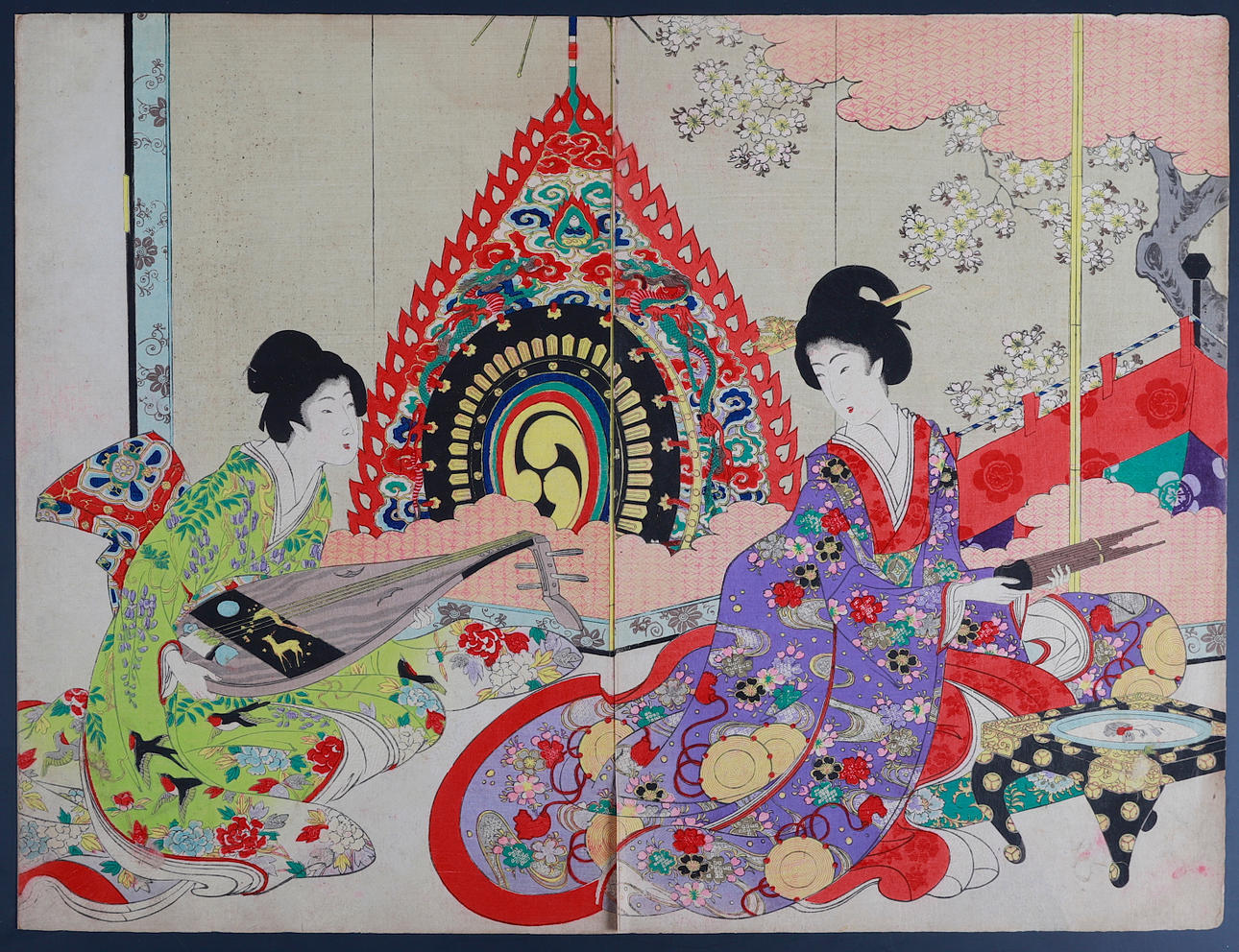 JAPANESE SCHOOL, EDO PERIOD. Indoor scene.