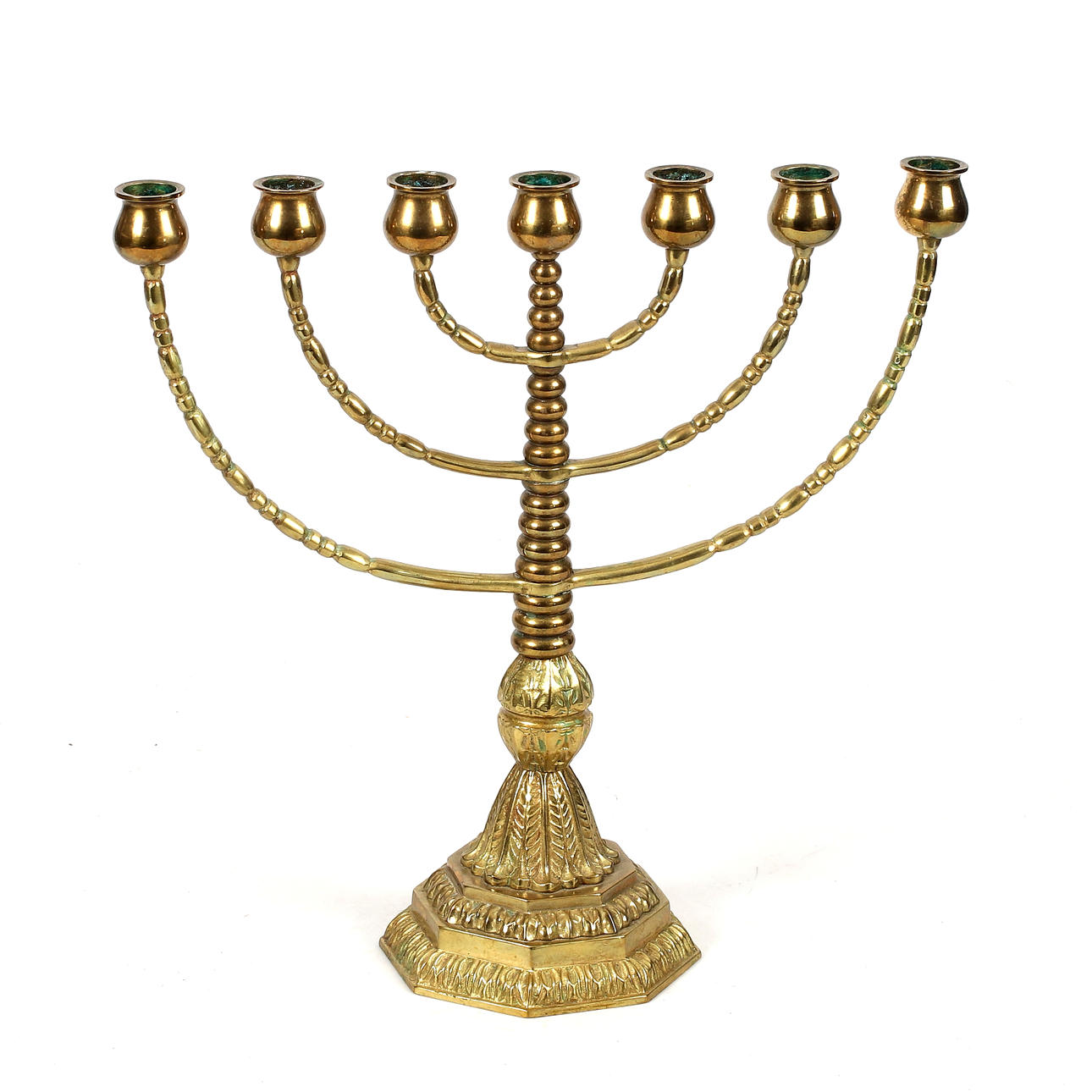 KANDELABER, Messing, 20. Jahrhundert.