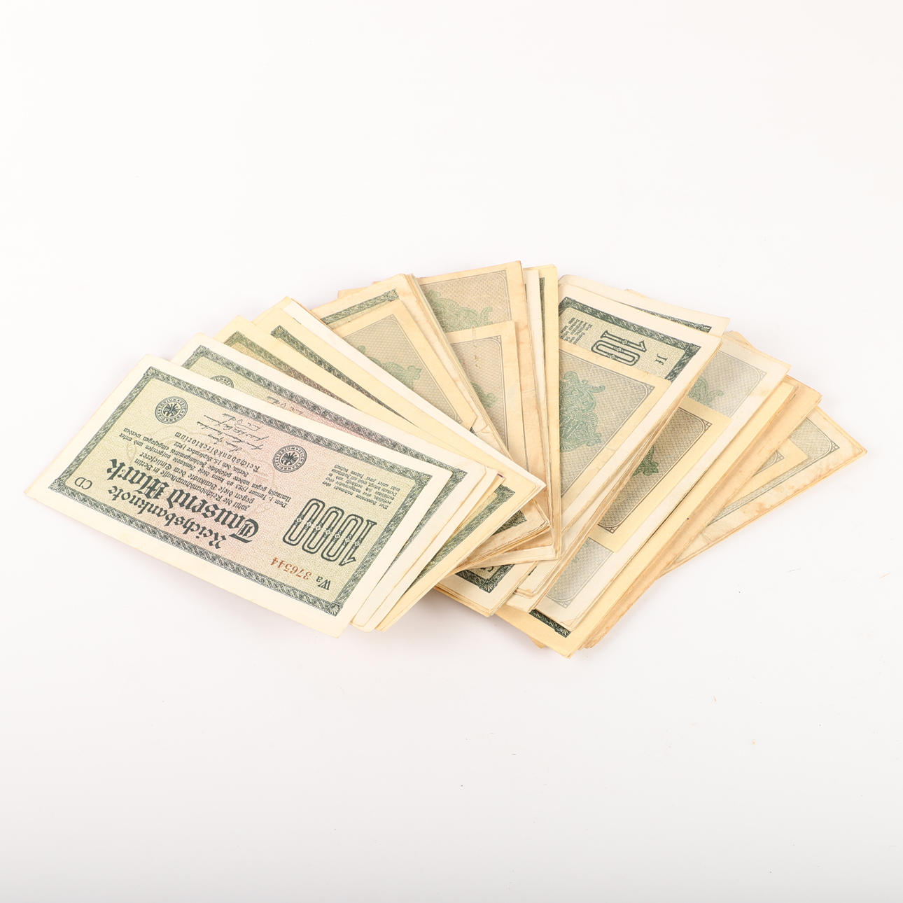 SEDLAR, ca 200 stycken, Tyskland, 1922.