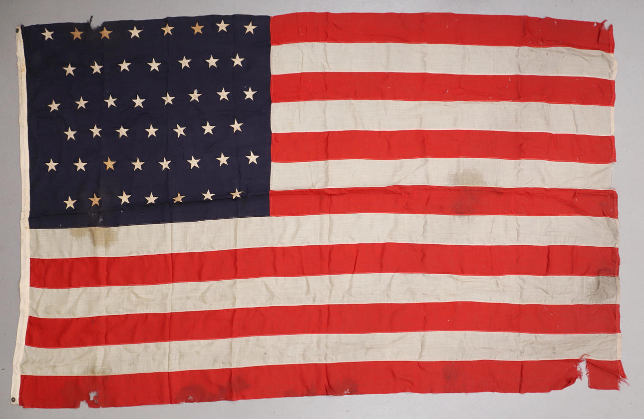 FLAGGA, USA, ca. 1900.