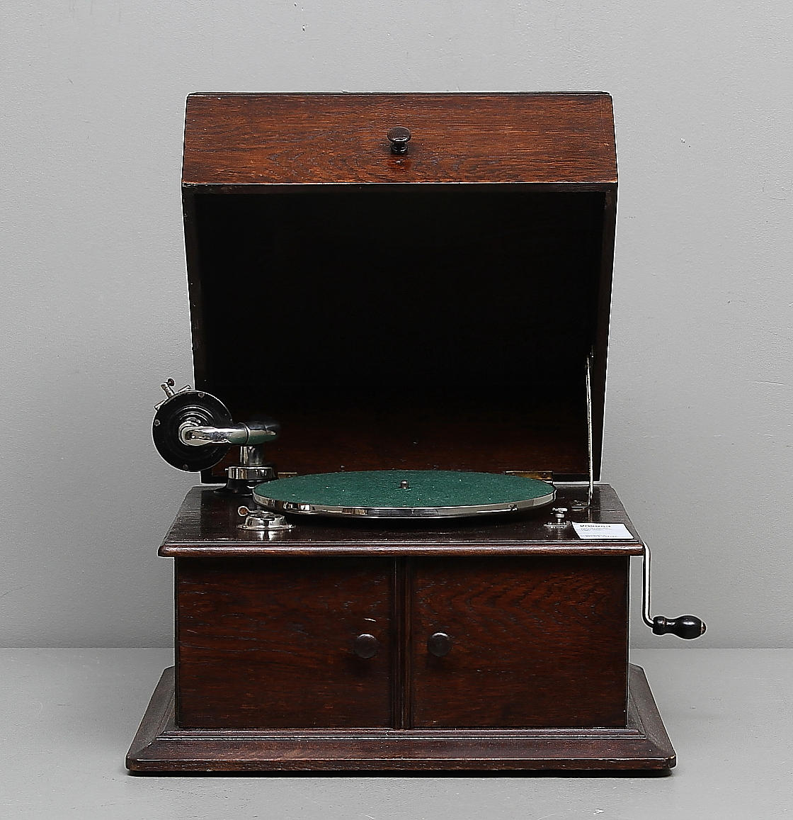 SALONGSGRAMMOFON, 1900 talets första hälft.