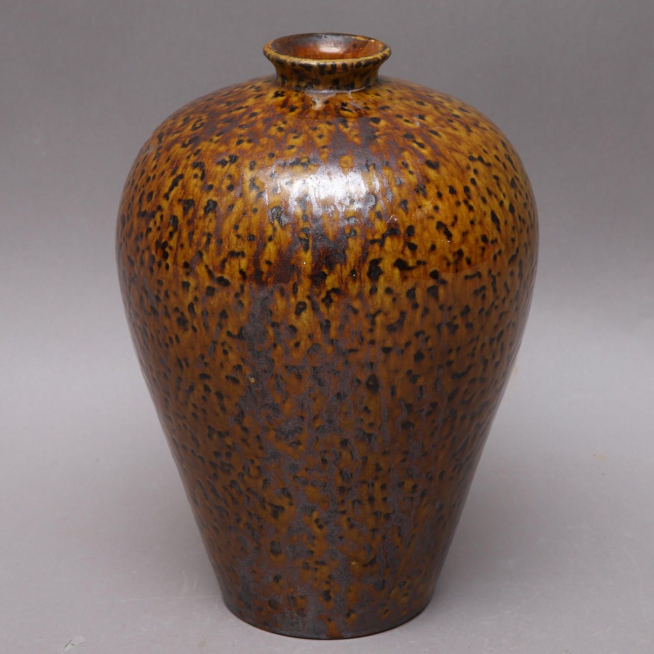 VAS, glazed ceramic, probably Denmark, signed KK.