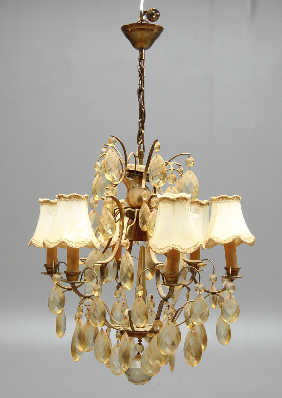 LJUSKRONA, rokokostil, 1900-tal.