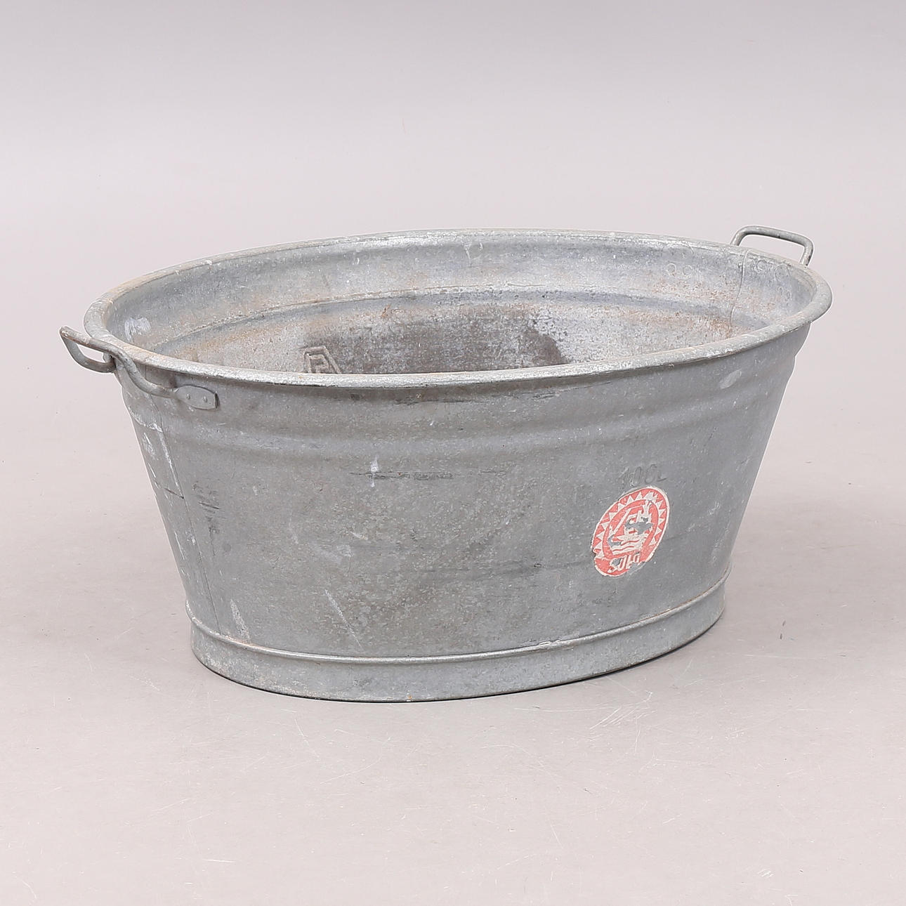 ZINKJBALJA, Sulo, 100 liter, 1900-tal.