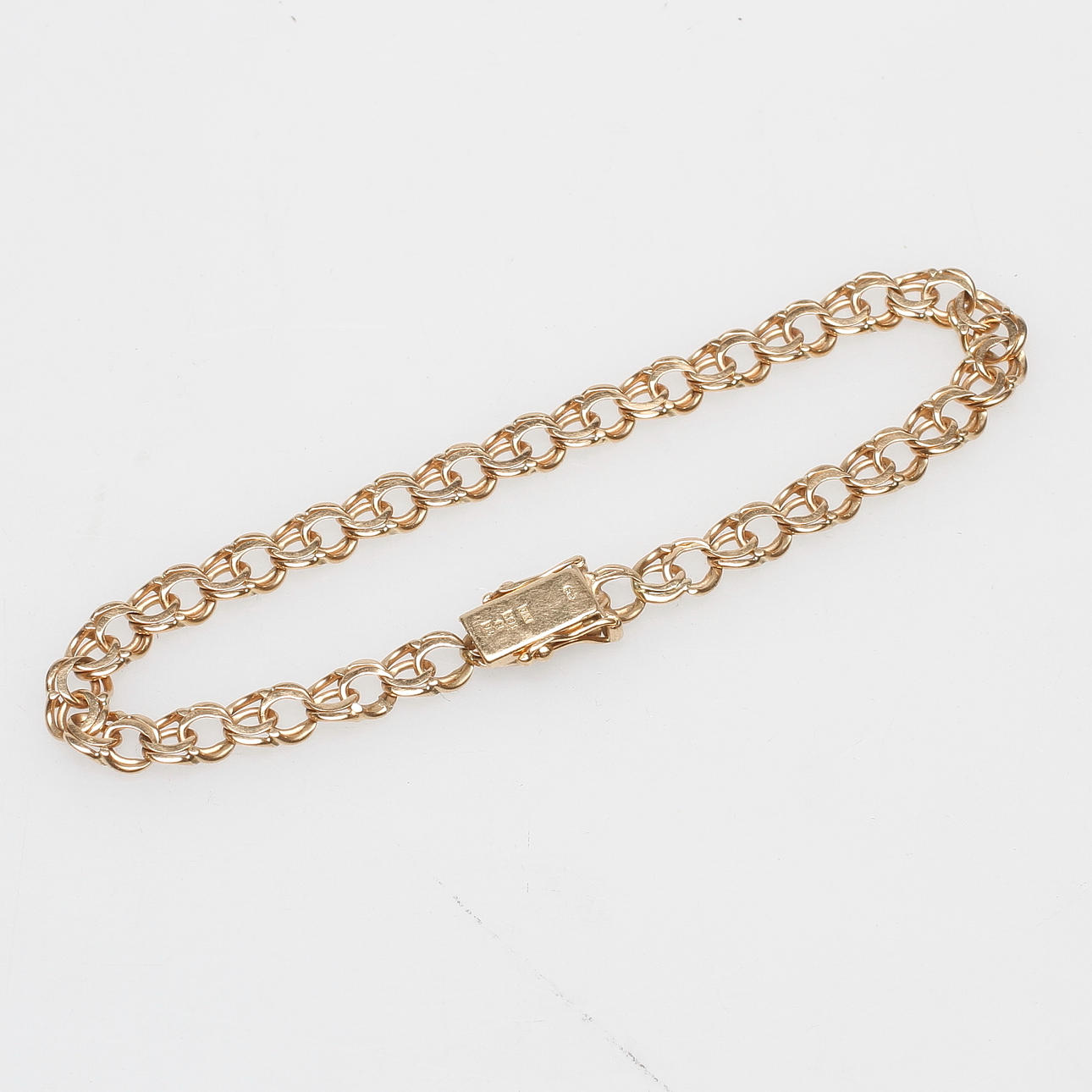 ARMBAND BISMARCK, 18k guld, vikt ca 10,7 gr.