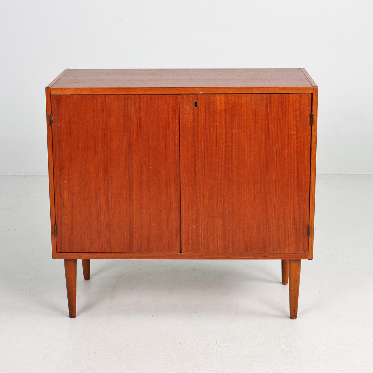 CABINET, teak, 1960s.