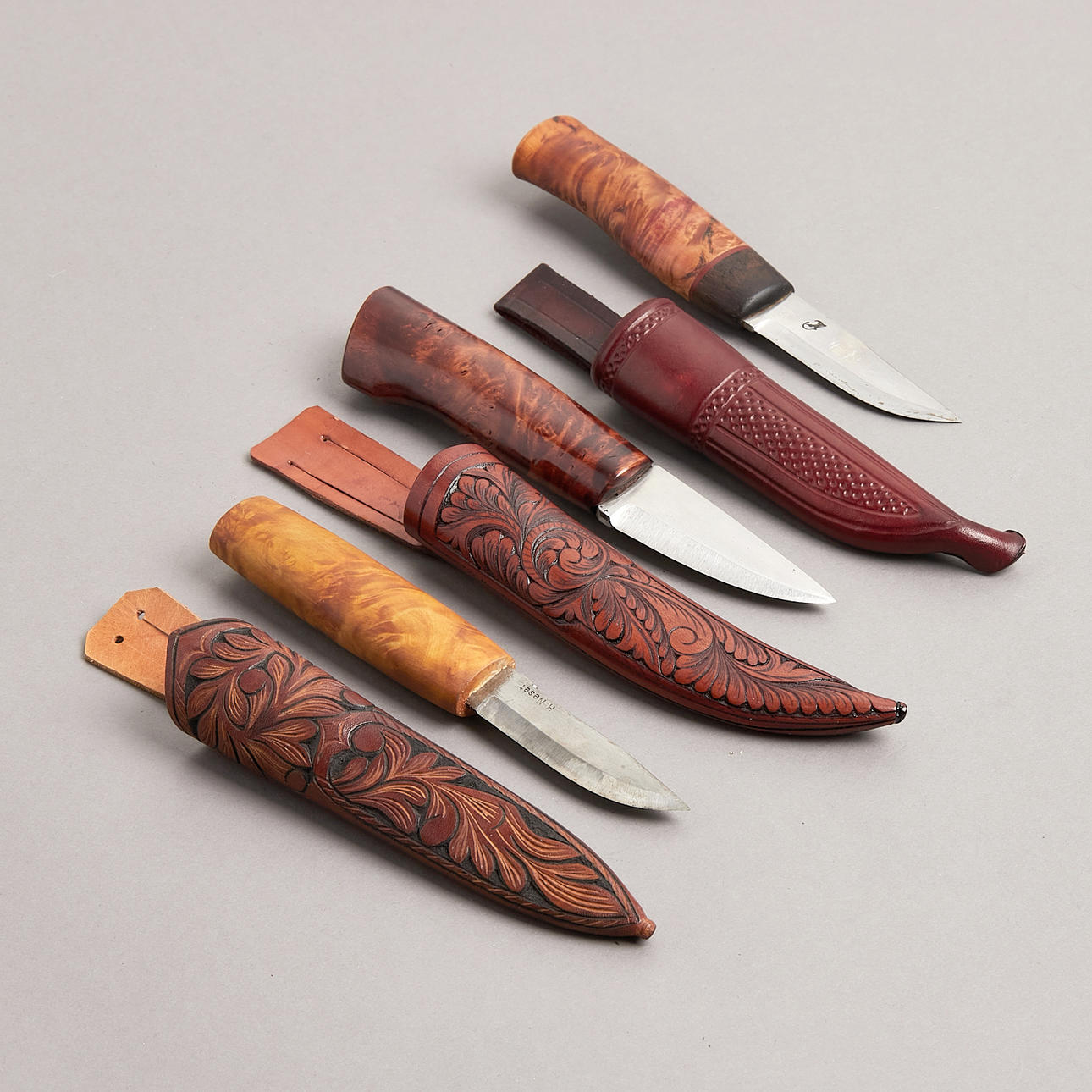 KNIVES, 3 pcs, Norway.
