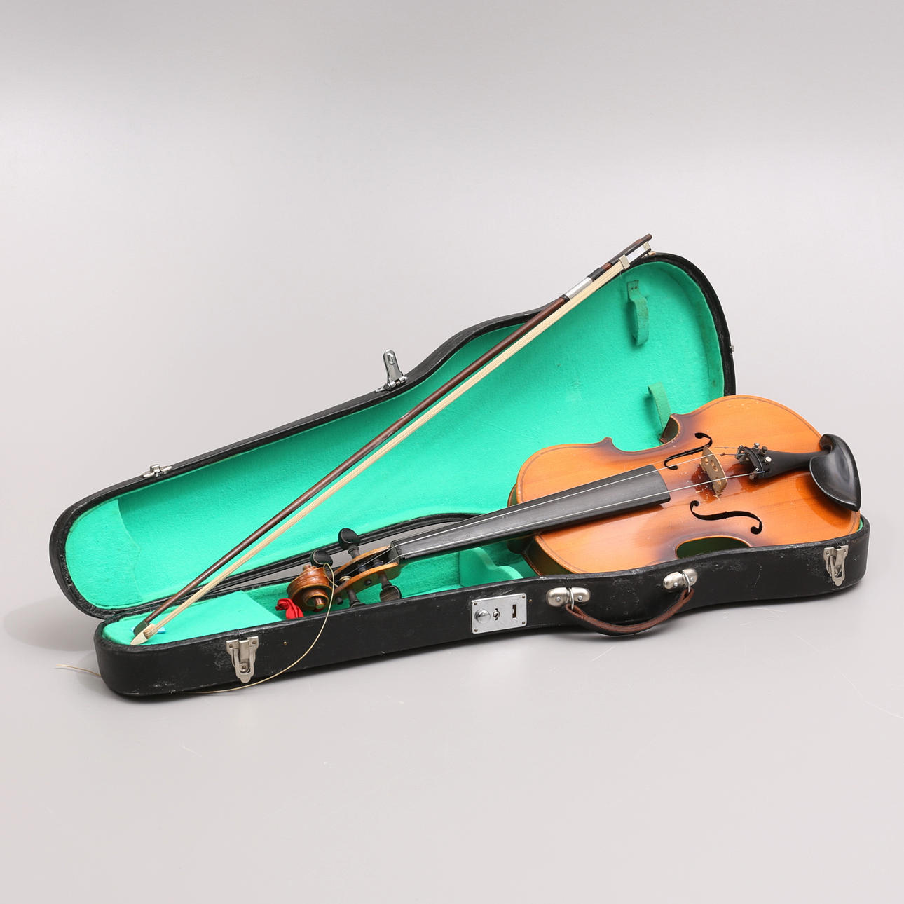 VIOLIN and STRING marked BAUSCH, in bag.