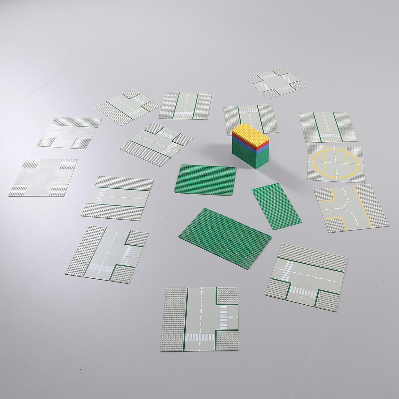 LEGOPLATTOR, totalt 31 delar, 1900-tal.