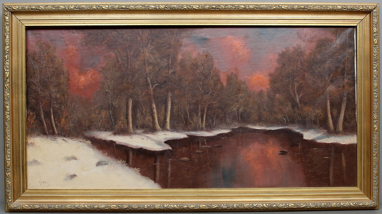 PAUL CARGÉ. Holland. Olja på duk. Signerad.